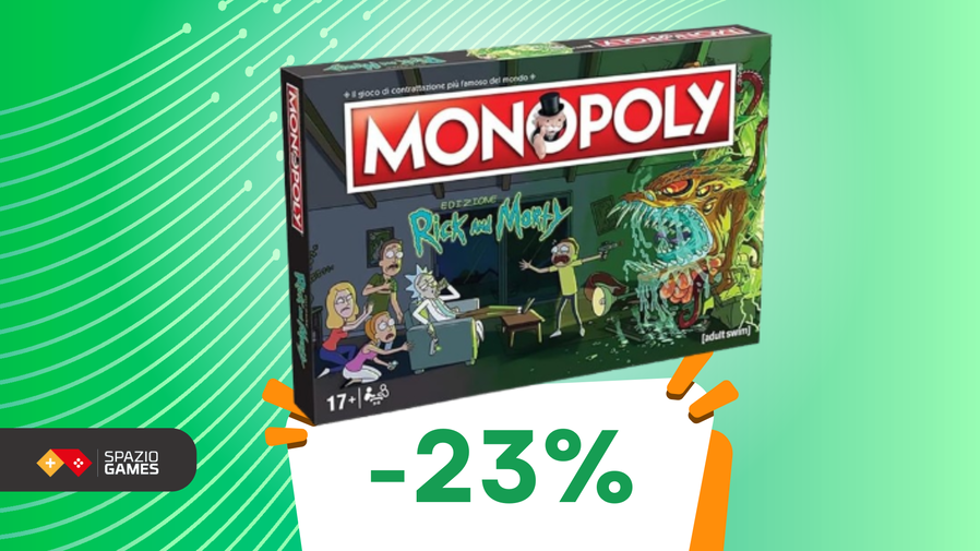 Immagine di Monopoly Rick and Morty: l'avventura interdimensionale a 31€!