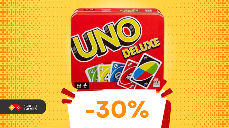 UNO Deluxe a soli 18€: impossibile smettere di giocare!