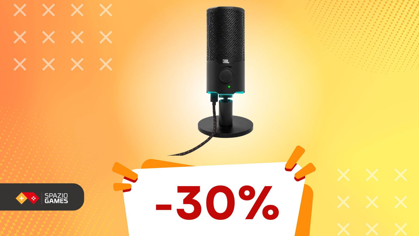 Migliorate i vostri streaming grazie a questo microfono, oggi IN OFFERTA! -30%