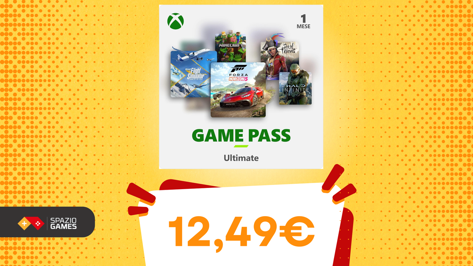 Un mese di Xbox Game Pass Ultimate a SOLI 12€?! Oggi è possibile, con questa OFFERTA Amazon!