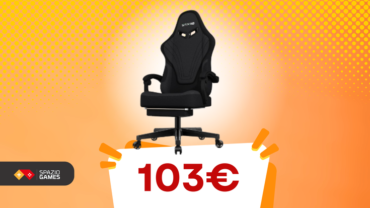 Sedia da gaming Ulody in OFFERTA oggi al MINIMO STORICO!