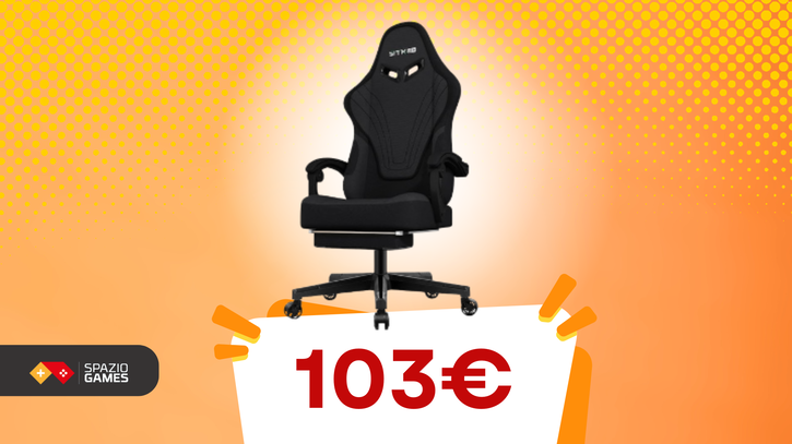 Immagine di Sedia da gaming Ulody in OFFERTA oggi al MINIMO STORICO!