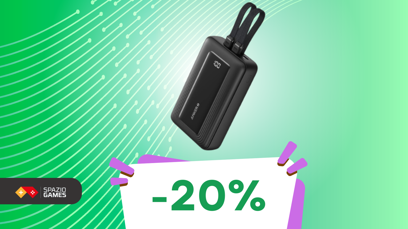 Mai più dispositivi scarichi: il powerbank Anker Zolo oggi è SCONTATISSIMO! (-20%)