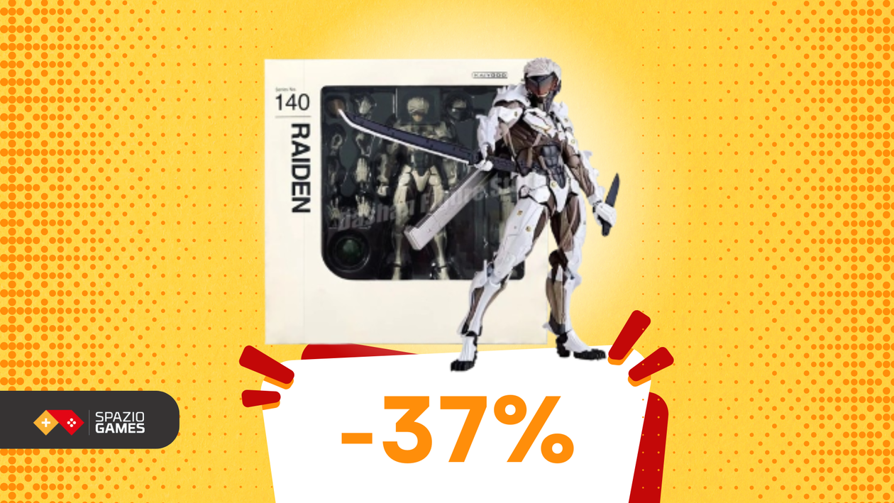 Immagine di Action figure di Raiden di Metal Gear oggi a soli 24€!