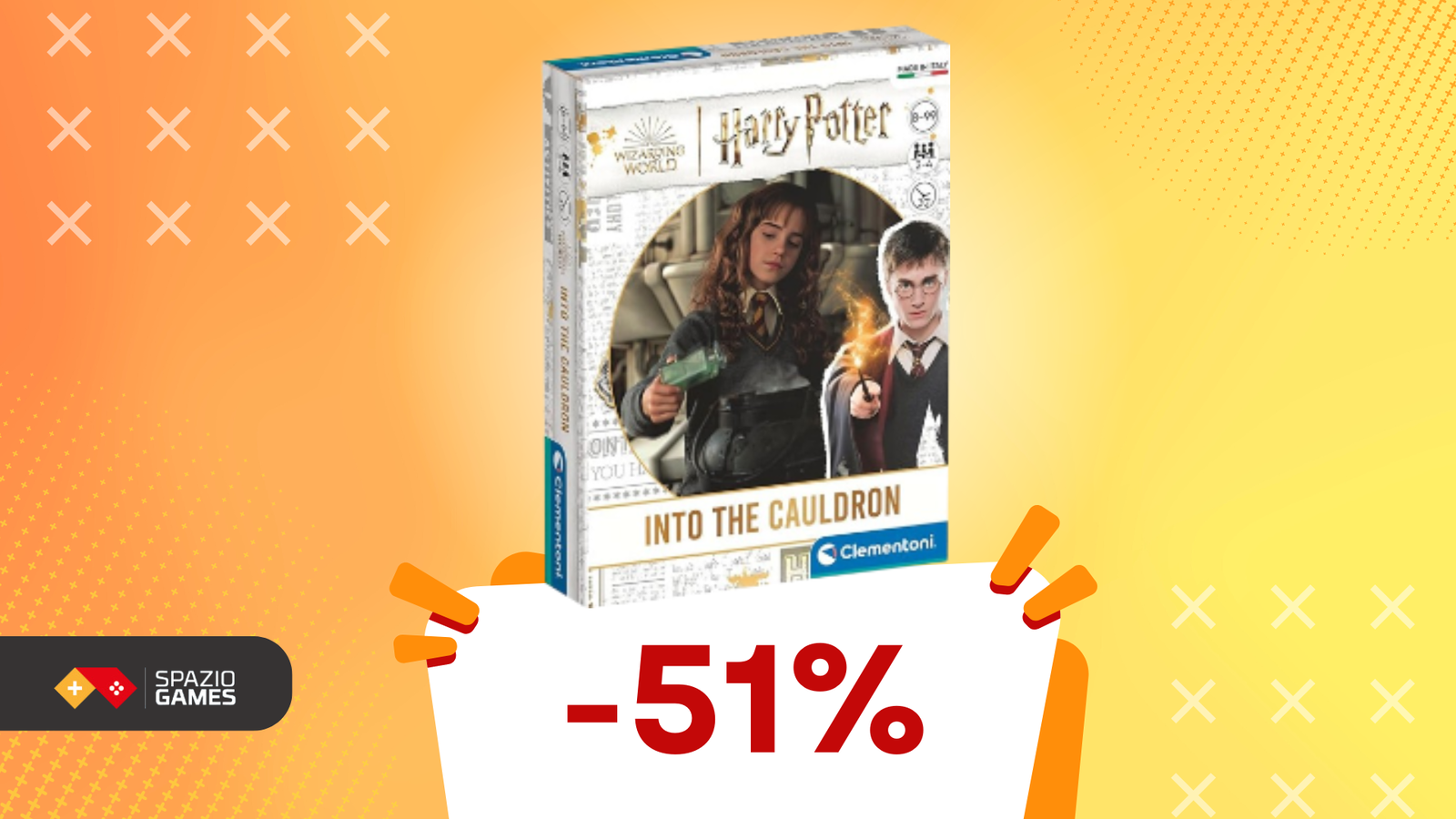 Into The Cauldron di Harry Potter a soli 8€: un gioco di carte magico!