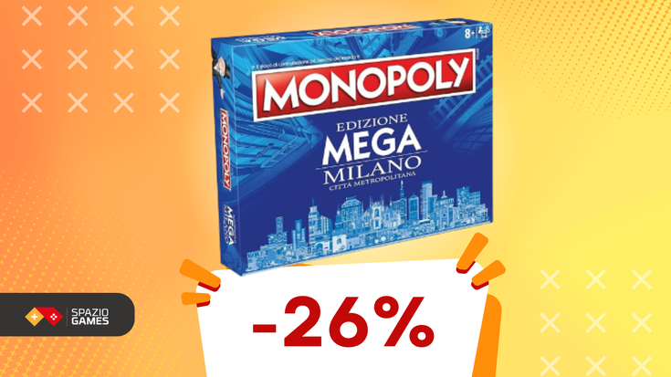 Monopoly Mega Milano a soli 34€: alla scoperta della città giocando!