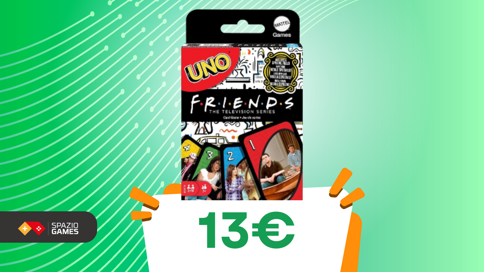 UNO Friends: la fusione tra il gioco di carte e la serie TV!