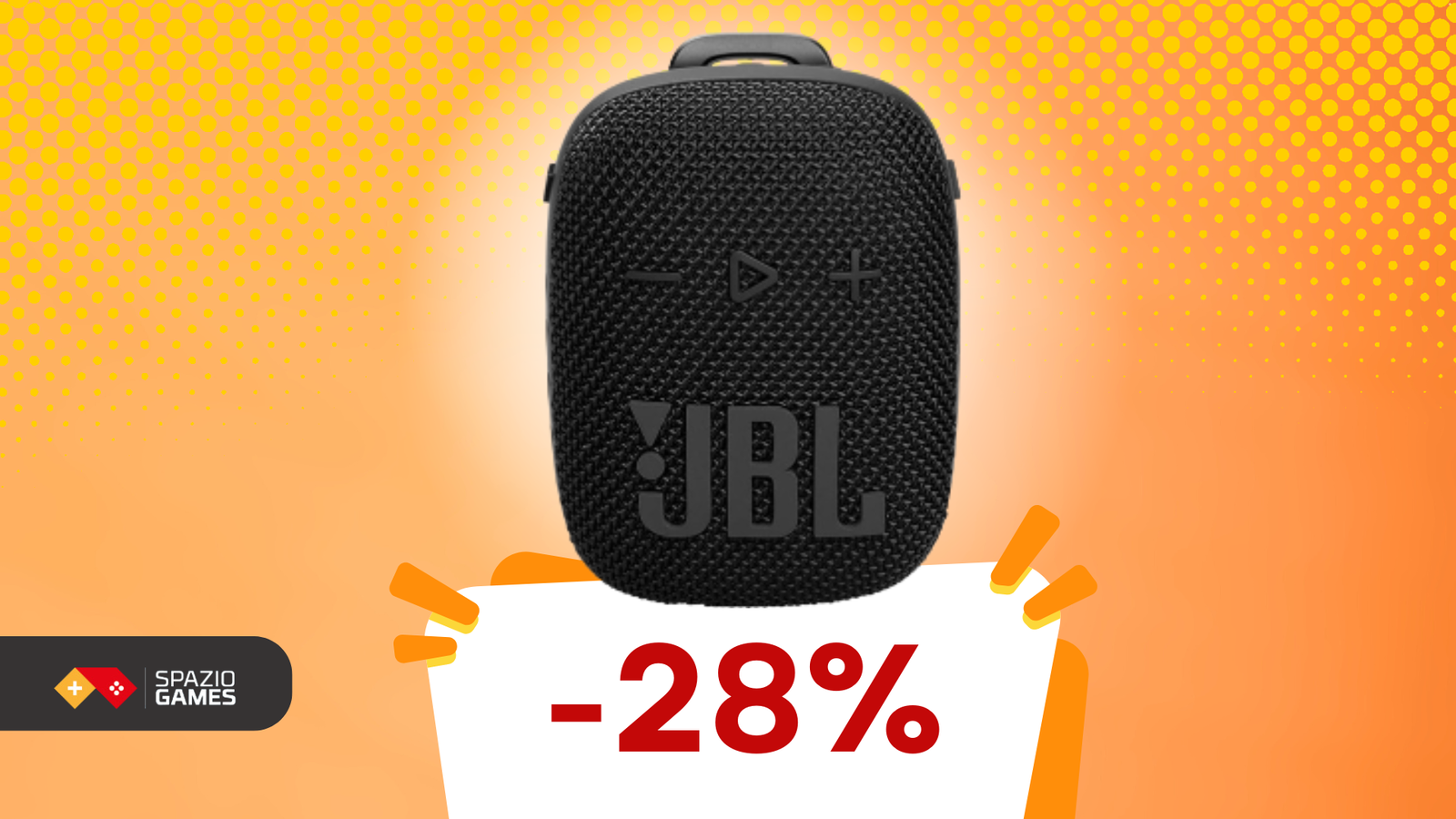 JBL Box Wind 3S: ideale da attaccare a bici, scooter o moto!