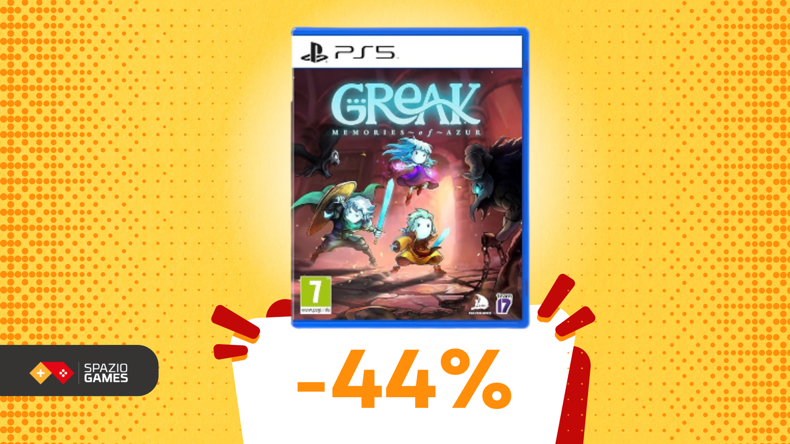 Greak Memories of Azur per PS5: grafica mozzafiato a soli 11€!