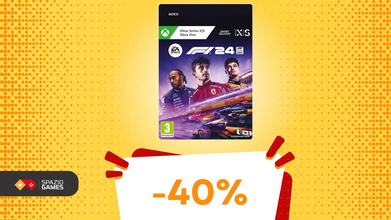 Scendi in pista con F1 24, ora a un PREZZO IMPERDIBILE! -40%