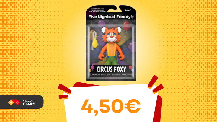 Questa BELLISSIMA action figure Funko di Five Nights At Freddy's può essere vostra A SOLI 4,50€!