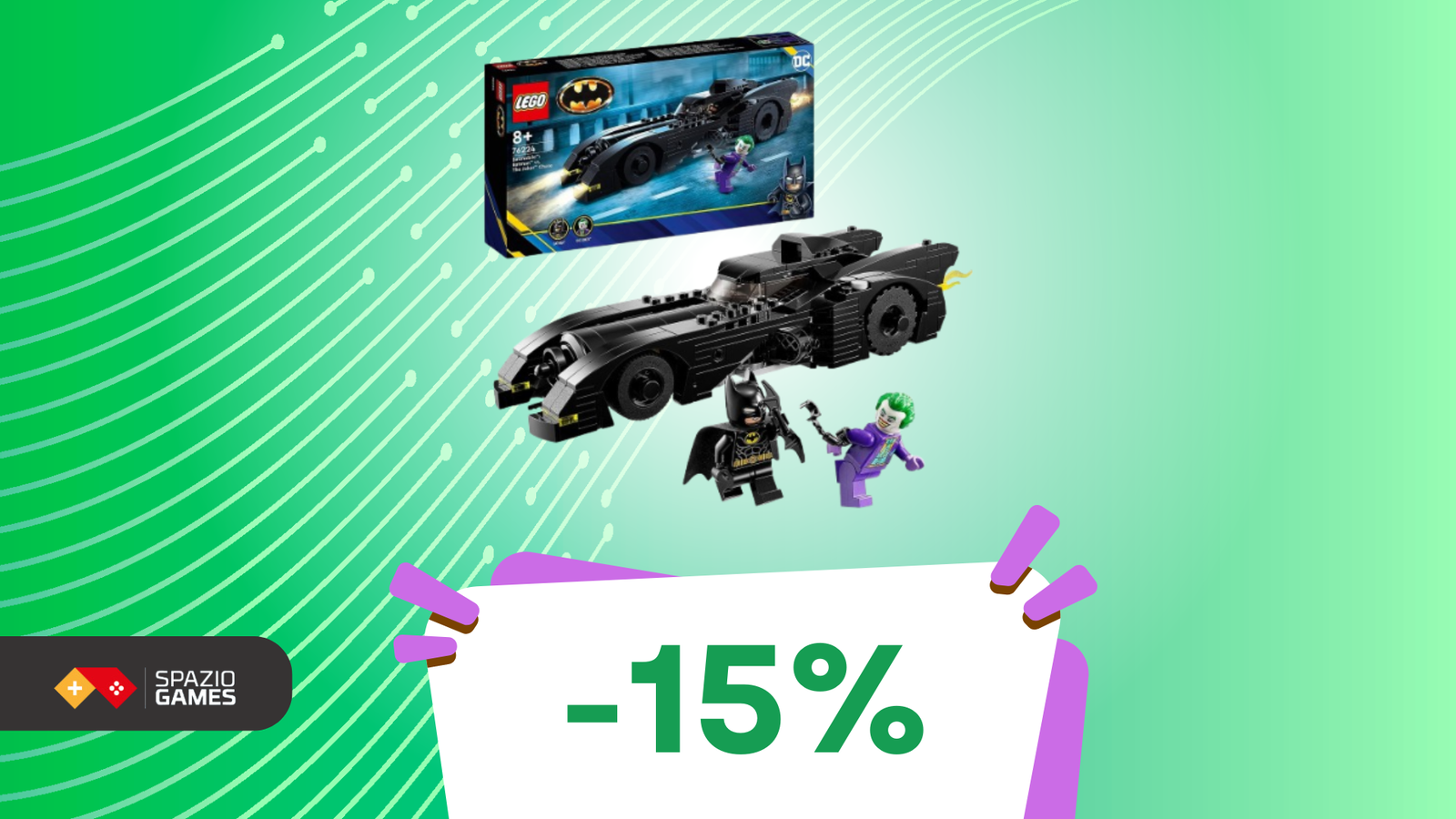 Questo set LEGO della Batmobile è UN VERO SPETTACOLO! (-15%)