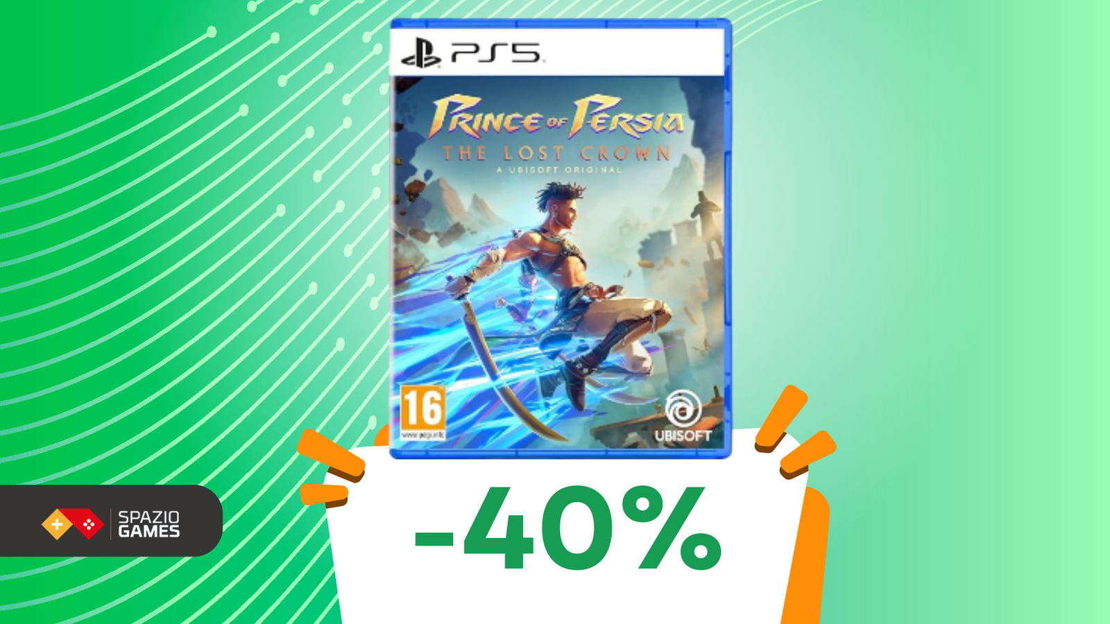 Prince of Persia The Lost Crown: l'avventura mitologica in offerta!