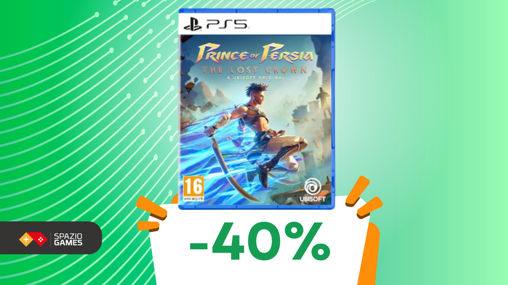 Prince of Persia The Lost Crown: l'avventura mitologica è in offerta!