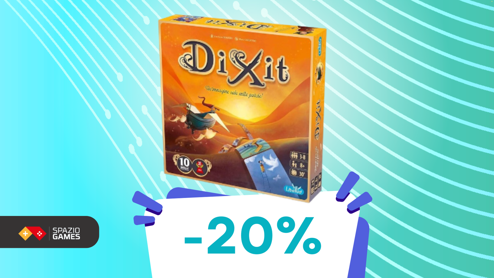 Dixit: un viaggio onirico di immaginazione a soli 25€!