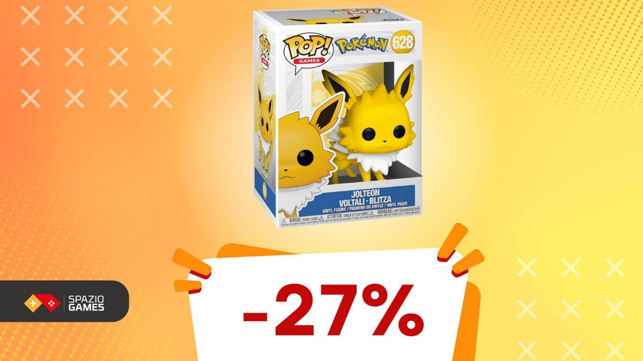 Immagine di Non perderti il Funko POP! Jolteon: una chicca imperdibile per i veri collezionisti, oggi IN SCONTO! -27%