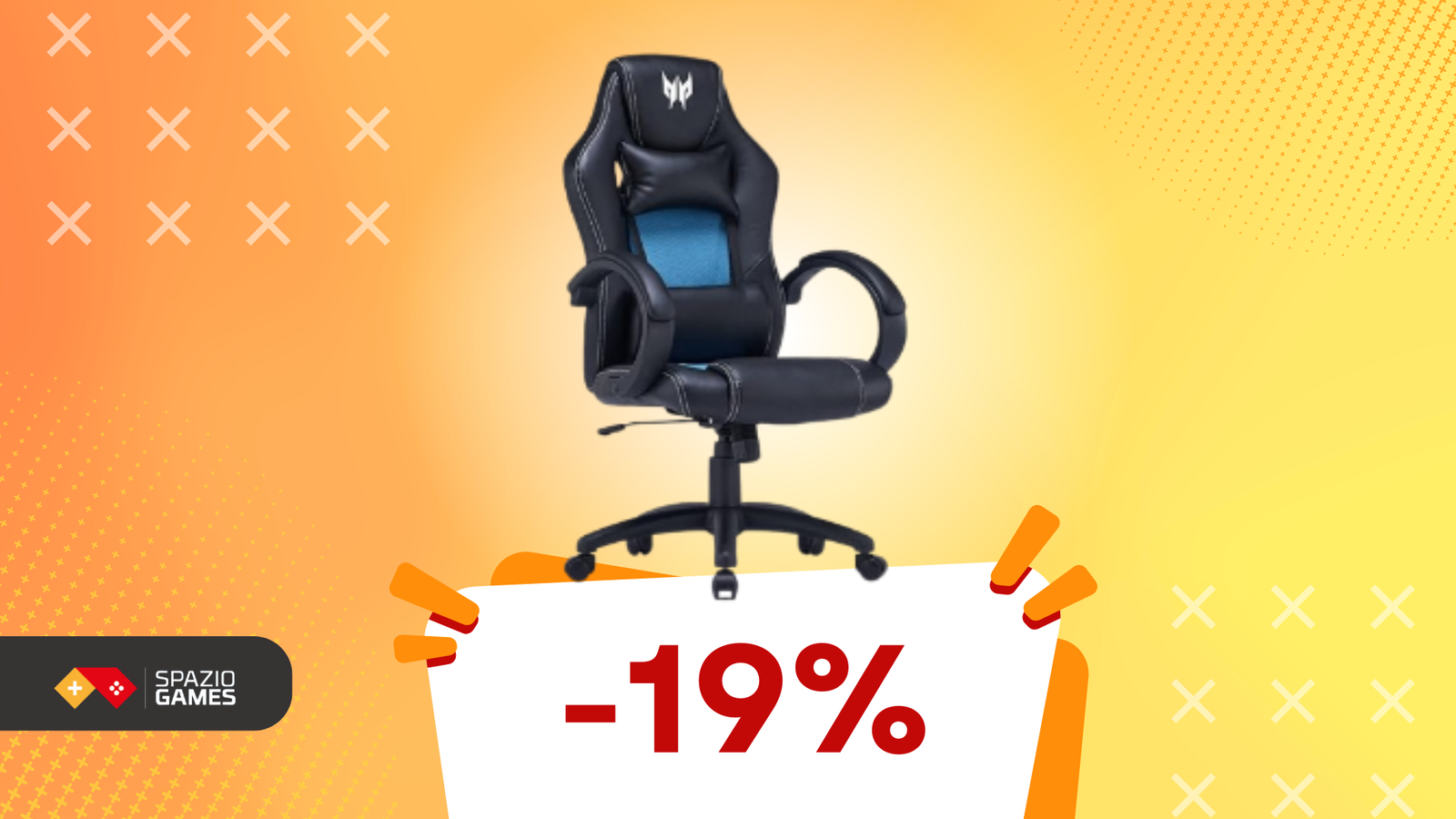 Comfort e ergonomia per sessioni di gioco prolungate a 94€!