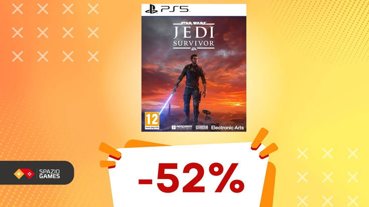 OFFERTA IMPERDIBILE: Star Wars Jedi: Survivor per PS5 a META' PREZZO! -52%