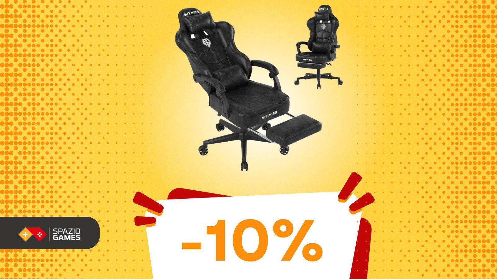 Comfort senza limiti con la sedia gaming Popsit: ora SCONTATA del 10%!