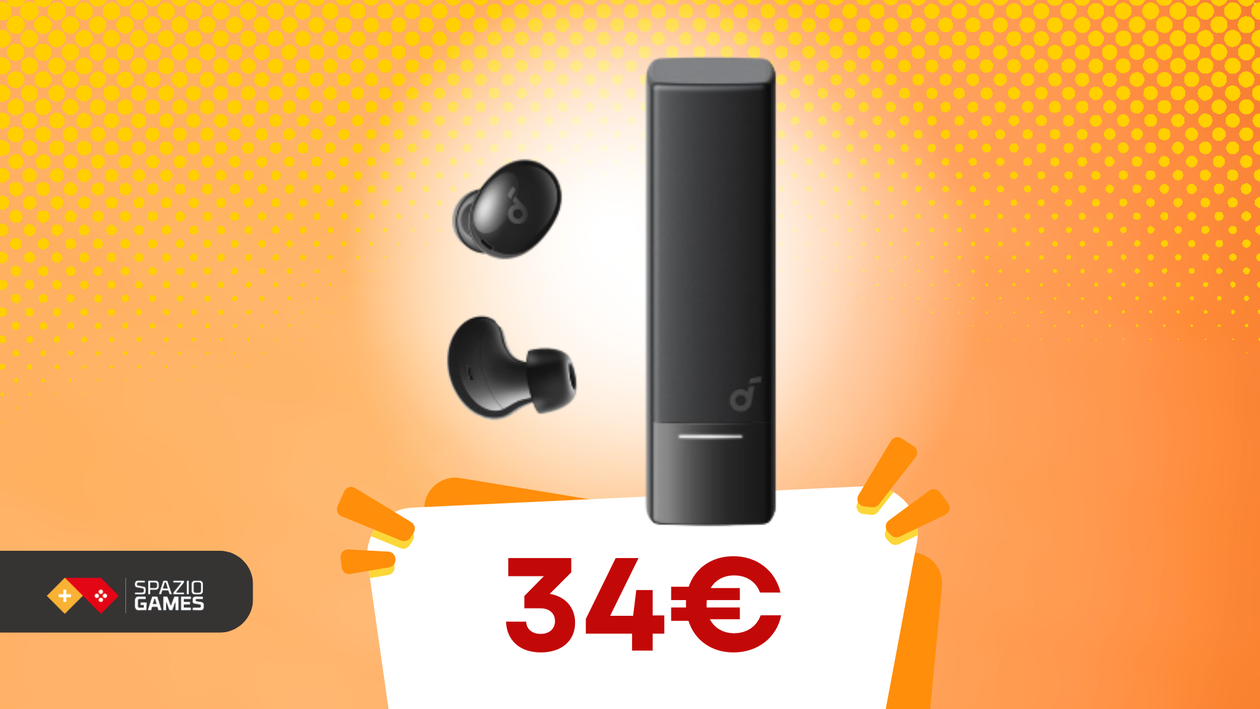 Immagine di Auricolari Soundcore con design unico a forma di rossetto!