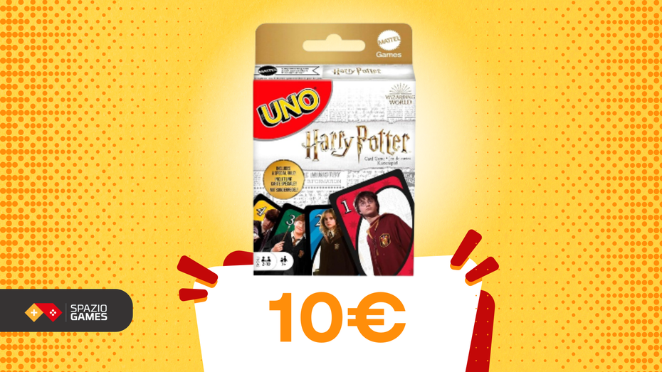 Immagine di UNO Harry Potter a soli 10€: pronti a partire per Hogwarts?