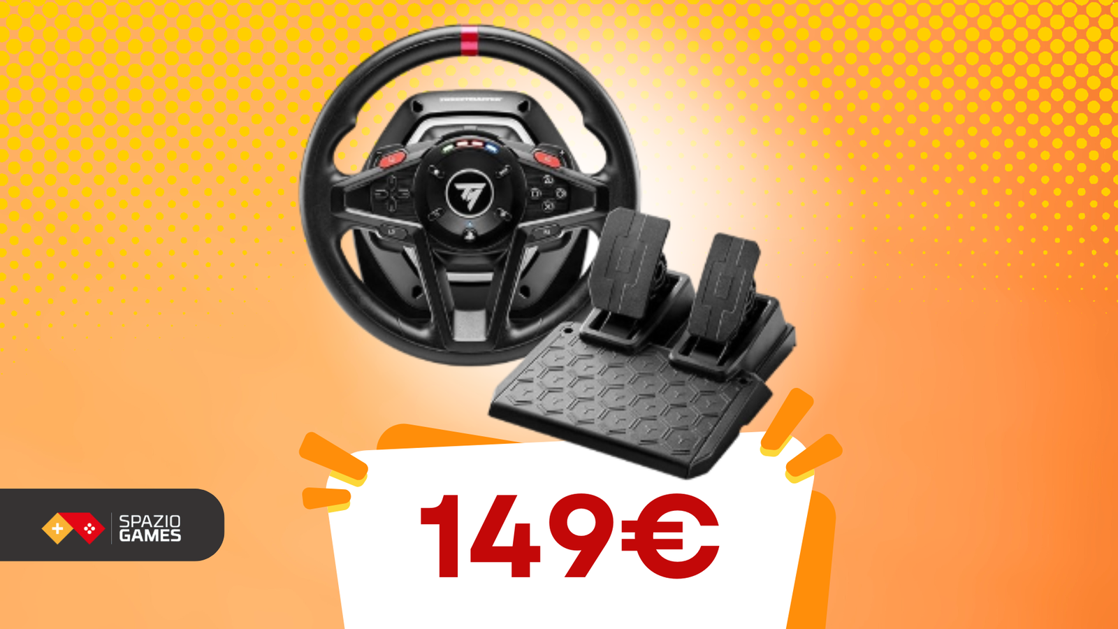 Guida davvero realistica con il volante Thrustmaster T128!