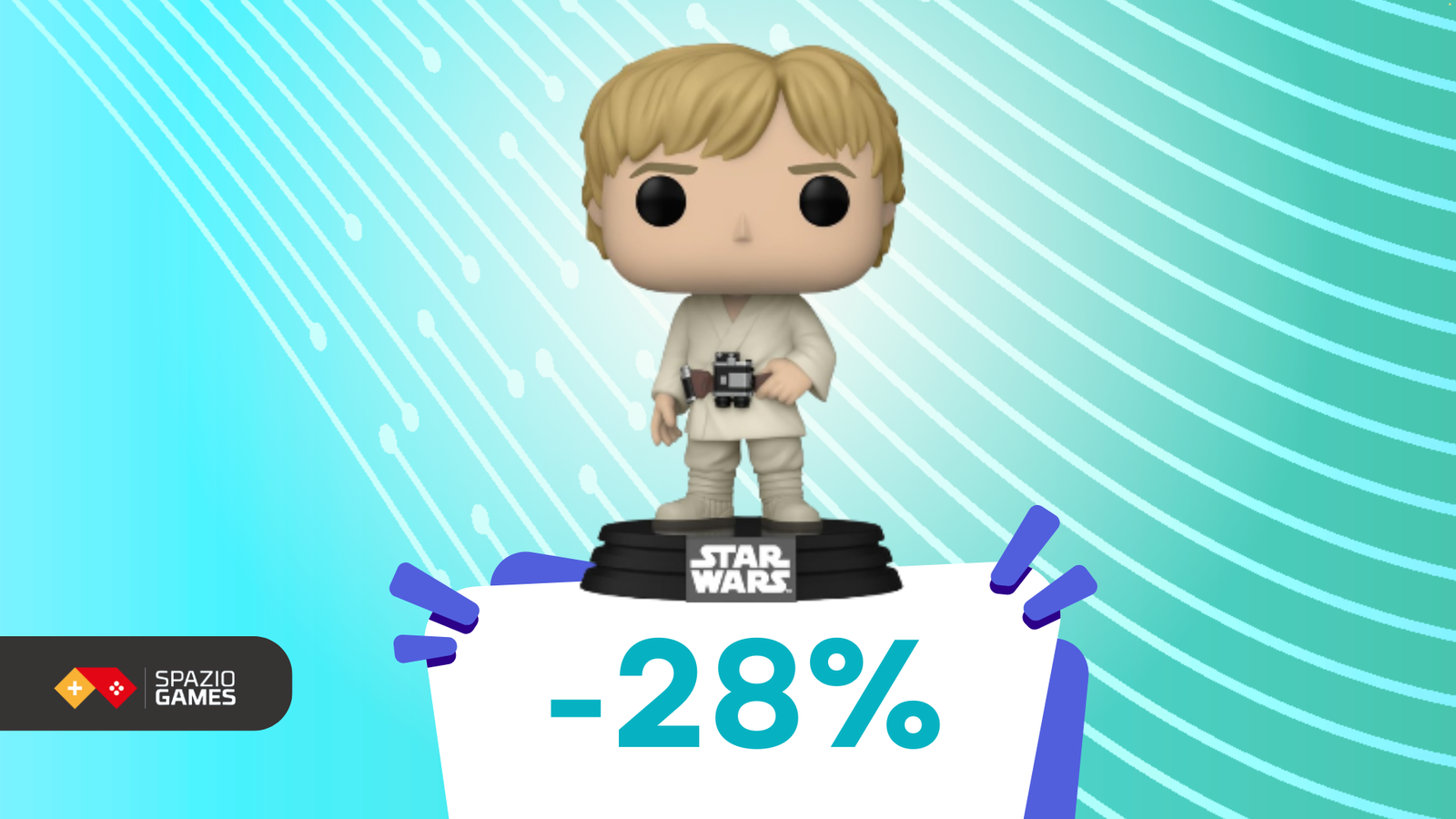 Funko Pop di Luke Skywalker a soli 12€: che lo sconto sia con te!