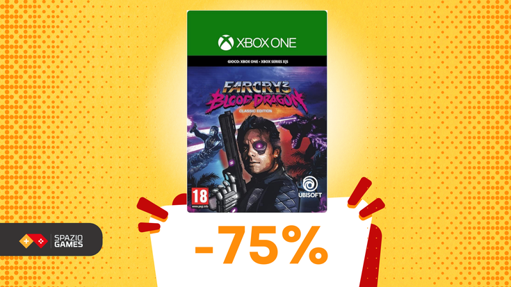 WOW: SOLTANTO 4€ per Far Cry 3 Blood Dragon per Xbox!