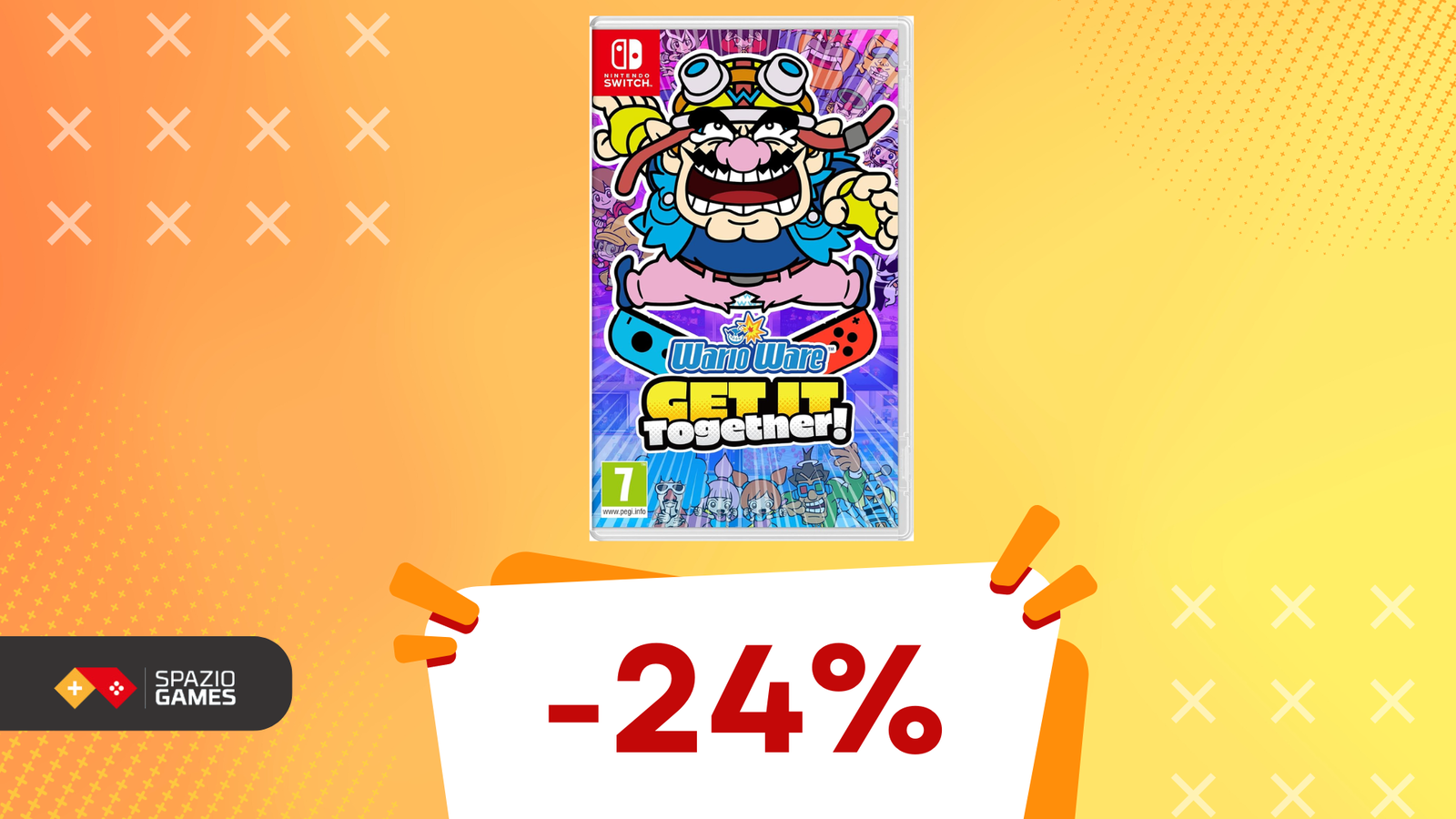 Un party game folle e divertente IN SCONTO? WarioWare: Get it Together! oggi COSTA SOLO 32,40€!