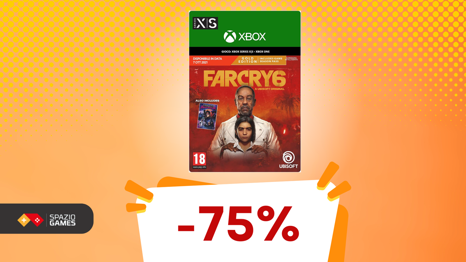 Azione sparattutto ai Caraibi: Far Cry 6 oggi è SCONTATISSIMO! (-75%)