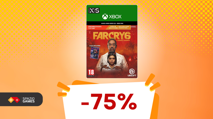 Immagine di Azione sparattutto ai Caraibi: Far Cry 6 oggi è SCONTATISSIMO! (-75%)