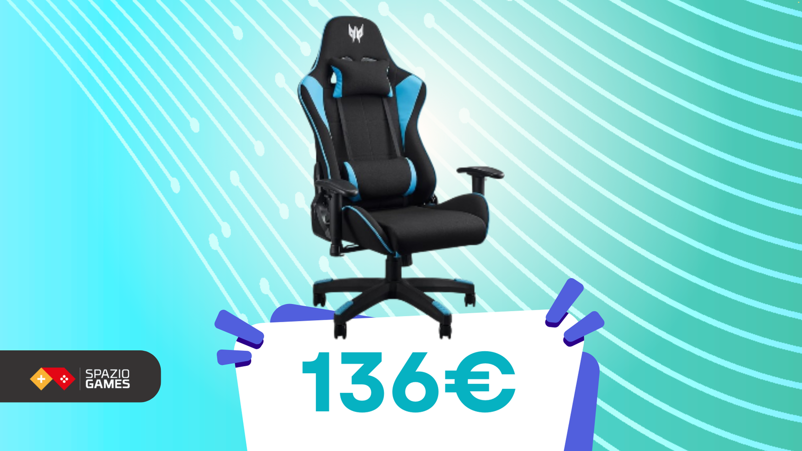 Comfort e design si fondono per il massimo del gioco!