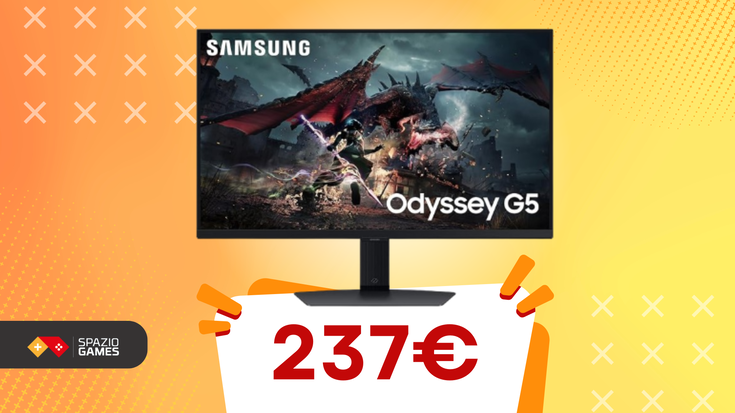 Prestazioni super con questo monitor gaming Samsung al MINIMO STORICO!