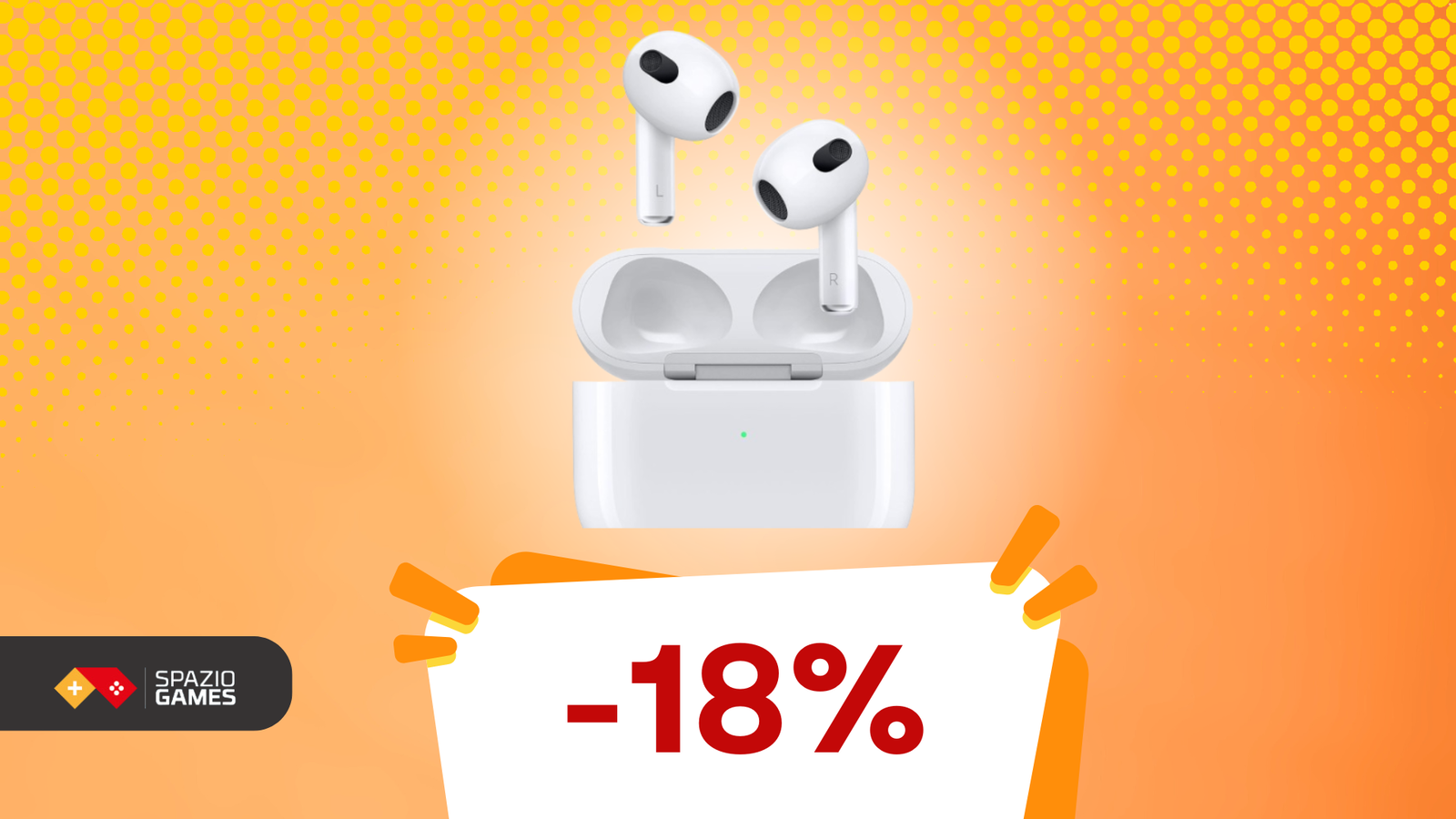 È il giorno giusto per acquistare gli Apple AirPods, oggi SCONTATI del 18%!