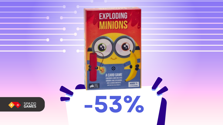 Un'avventura esplosiva con i simpatici Minions vi aspetta a soli 12€!