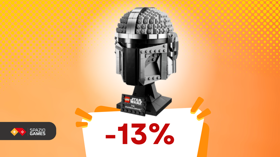 Immagine di Casco LEGO del Mandaloriano a 61€: questa è la Via!