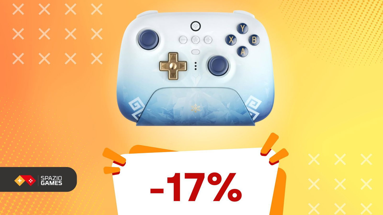 8Bitdo Ultimate Chongyun Edition: il controller perfetto per ogni fan di Genshin Impact, oggi IN SCONTO!
