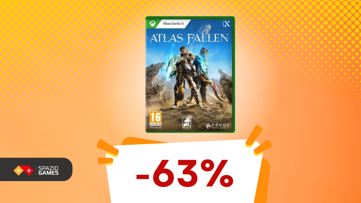 Immagine di È il giorno giusto per recuperare Atlas Fallen su Xbox, oggi a SOLI 18,67€! (-63%)
