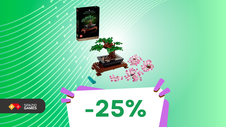 Il bonsai LEGO è splendido e offre ore di divertimento a un prezzo TOP! (-25%)