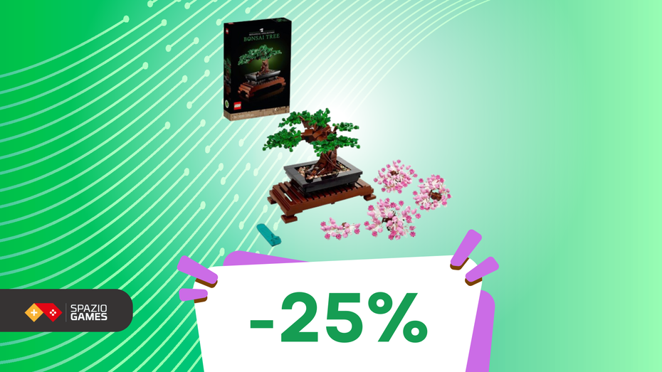 Immagine di Il bonsai LEGO è splendido e offre ore di divertimento a un prezzo TOP! (-25%)