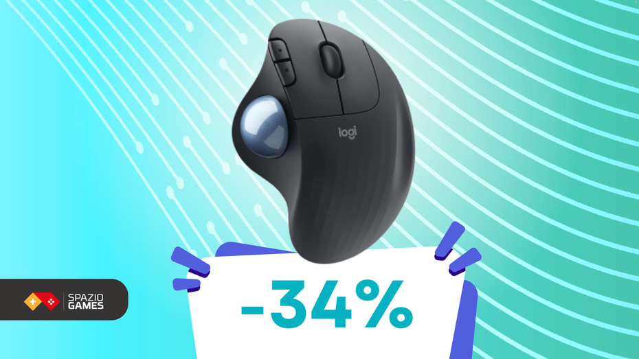 Immagine di Logitech Ergo M575: il mouse trackball che fa la differenza!