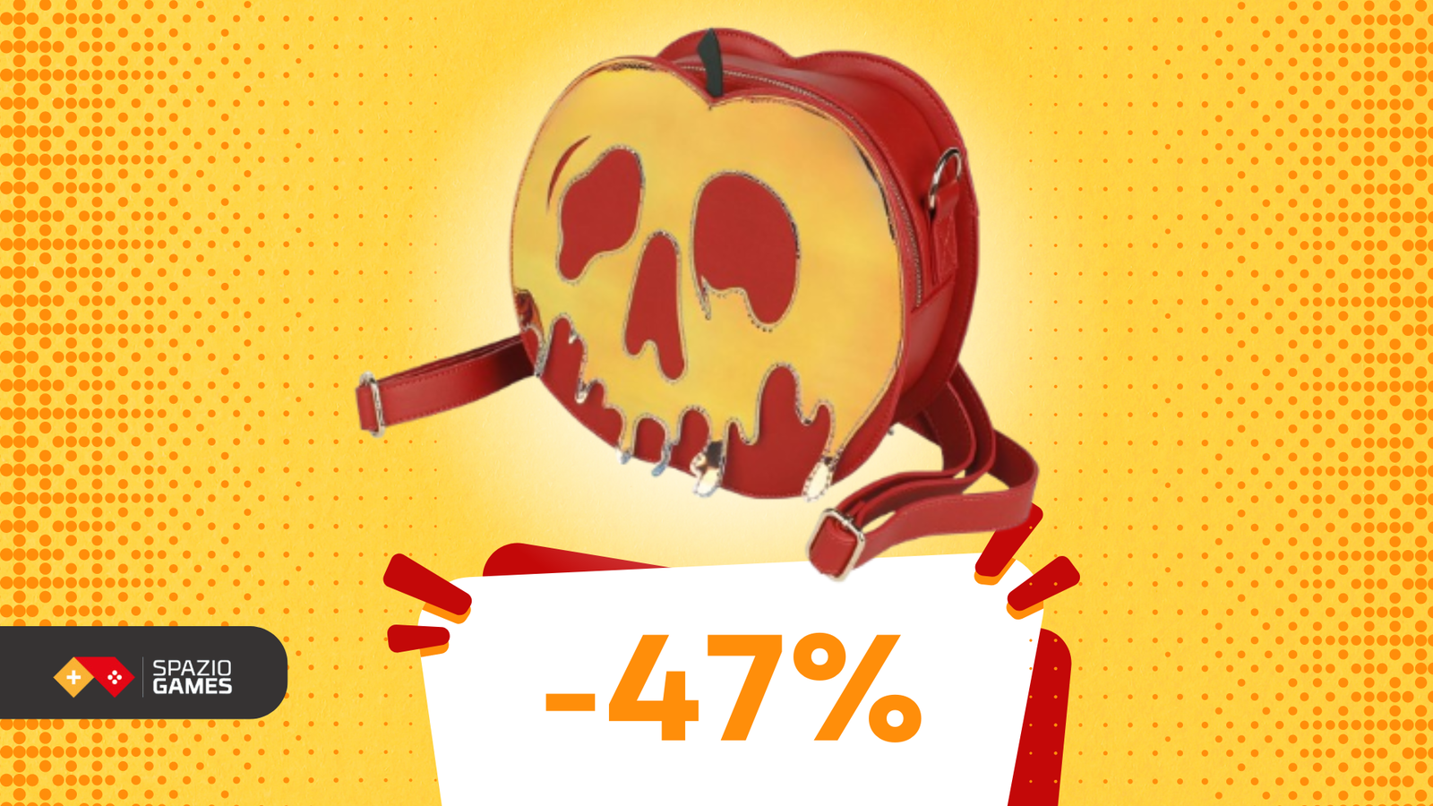 Entrate nel mondo di Biancaneve con la borsa Poisoned Apple!