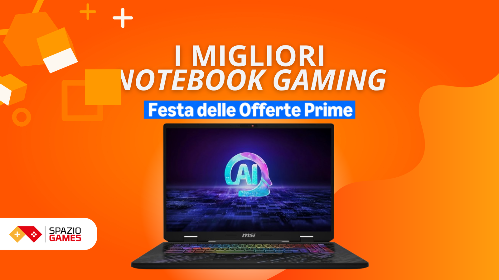 I migliori notebook gaming in sconto nella Festa delle Offerte Prime