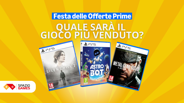 Astro Bot, Metal Gear Solid Delta, Silent Hill 2 Remake... quale sarà il gioco più venduto alla Festa delle Offerte Prime?