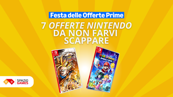 Fan Nintendo? Ecco 7 offerte Prime che non puoi lasciarti scappare!