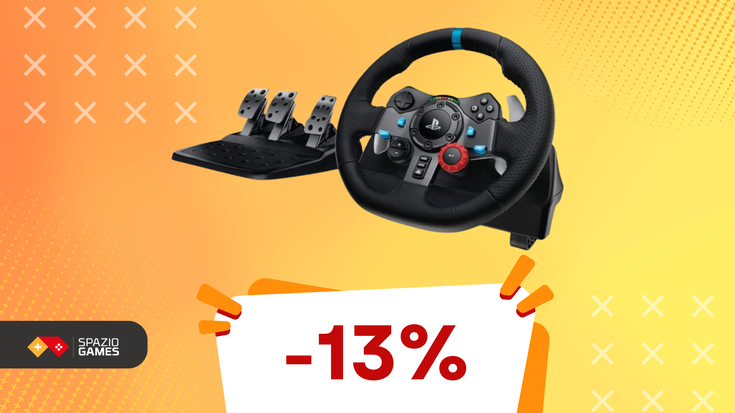 I giochi di corsa non sono mai stati così emozionanti! Questo volante Logitech oggi è SCONTATISSIMO!