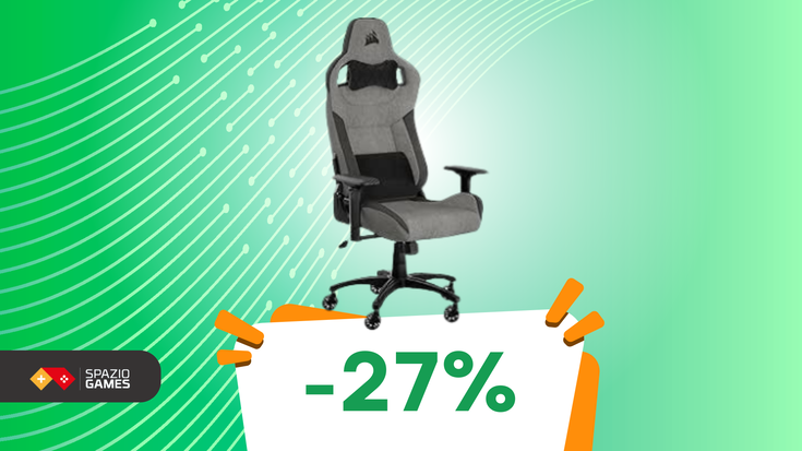 Il trono del gamer: comodo come il divano a 240€!