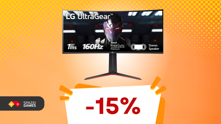 Con questo monitor LG il mondo di gioco è tutto a portata di mano! (-15%)