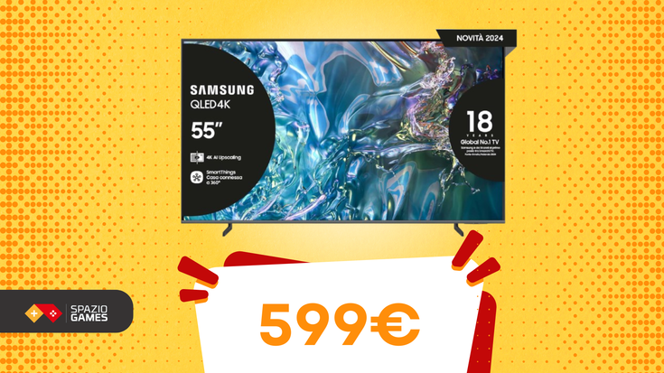 La smart TV Samsung che ti fa sentire come un supereroe, pronto a salvare le serate noiose! (-50€)