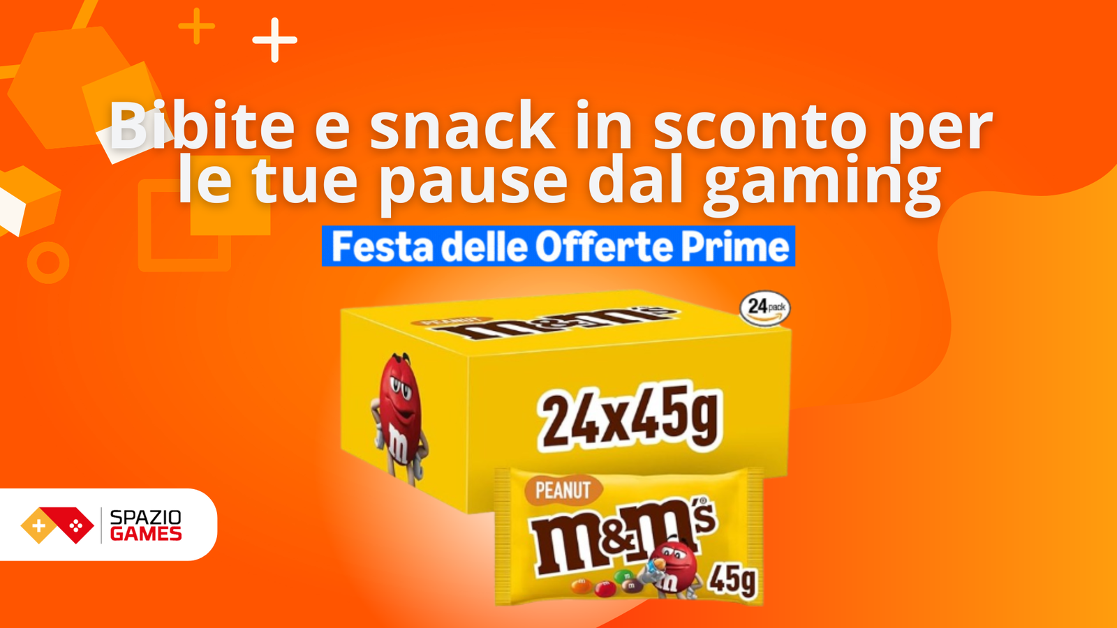 Le migliori offerte Amazon su bibite e snack per le tue pause dal gaming!